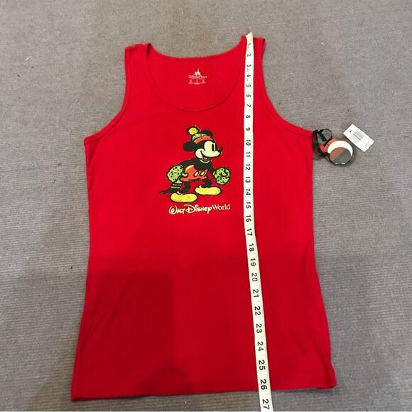 Disney Parks ribbed tank top with Mickey Mouse size XL new with tag - Picture 2 of 6